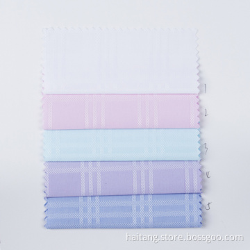 Dobby Modal fabric Check Fabric Uniform Fabric Elegant